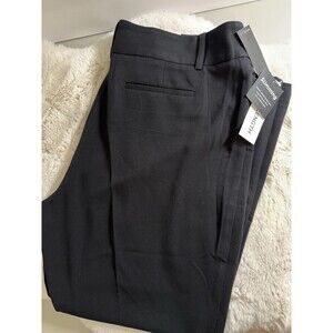 Rafaella Bootcut Pant Curvy Fit 16 Short Black  Trouser New Office Career
